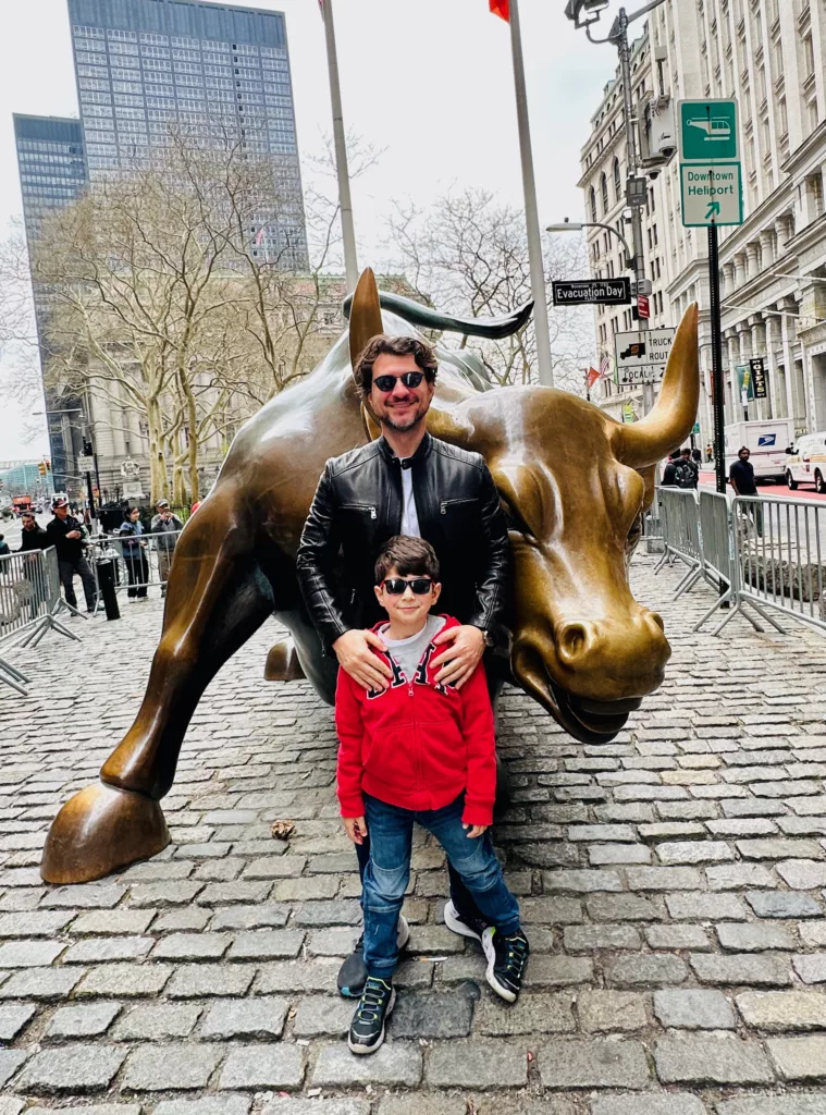 Can Başlak, Orçun Başlak, New York, Charging Bull